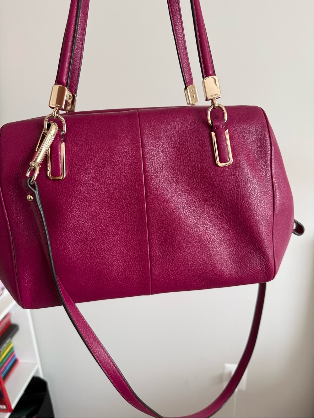 Coach Madeline satchel purse - Picture 5 of 13